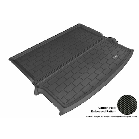U-Ace 3D Maxpider Cargo Custom Fit Kagu Black Floor Mat for 2014-2016 Jeep Cherokee Models M1JP0101309